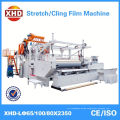 Auto cutting&rewinding power saving high speed stretch film machine line